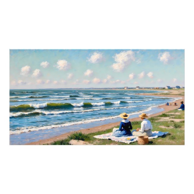 Foto Vriendinnen aan de Kust (Frente)