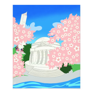 Foto Washington DC Cherry Blossoms Poster