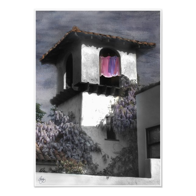 Foto Washington na Impressão da Tall Tower Open Edition (Frente)