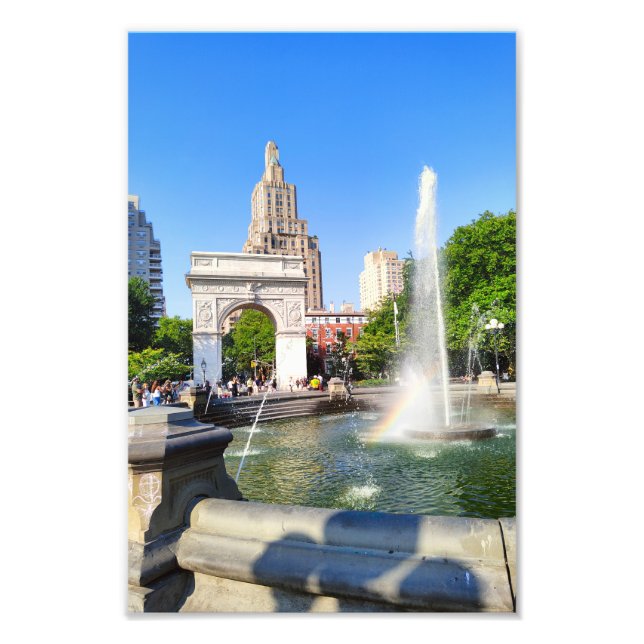 Foto Washington Square Park Poster New York City Photo (Frente)
