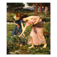 Waterhouse Gather Ye Rosebuds Impressão