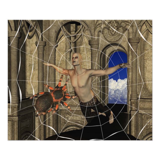 Foto Web aranhas de vampiro (Frente)