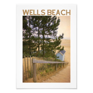 Foto Wells Beach Norfolk Coastal Poster