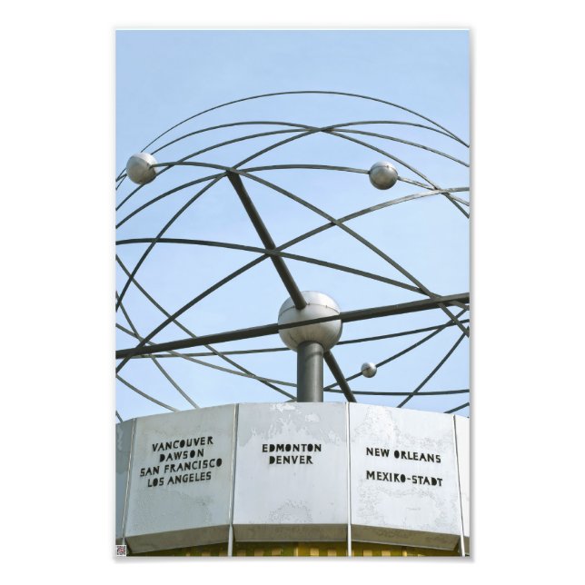 Foto Weltzeituhr (Frente)