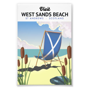Foto West Sands Beach, Ruas Andrews Scotland