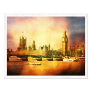 Foto Westminster Palace e Bridge Photo impressão