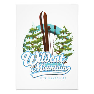 Foto Wildcat Mountain New Hampshire Ski poster