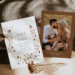 Foto: Wildflower Weding A Data Convite