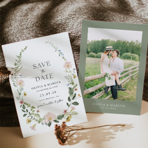 Foto: Wildflower Weding A Data Convite