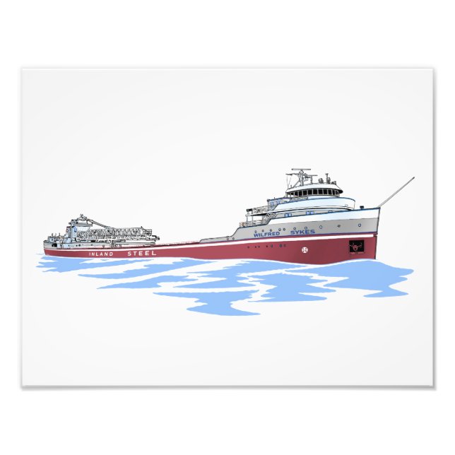 Foto Wilfred Sykes se autodescarrega na Terra (Frente)