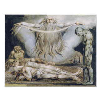 Foto William Blake "The House of Death" Impressão