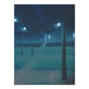 Foto William Degouve de Nuncques - Parc Royal, Bruxelas