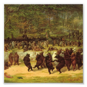 Foto William Holbrook Beard - A dança do urso