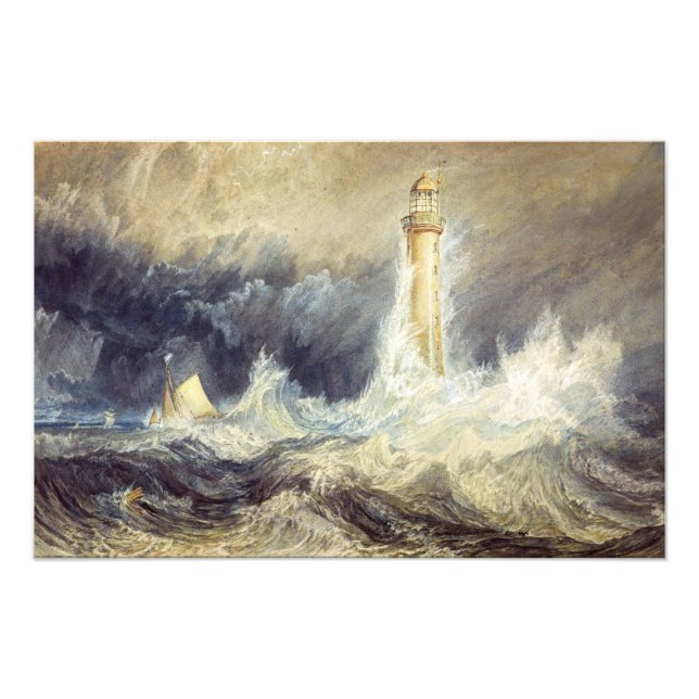Foto William Turner - Farol de Bell Rock (Frente)