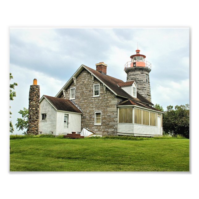 Foto Windmill Point Lighthouse, Lago Champlain VT Photo (Frente)