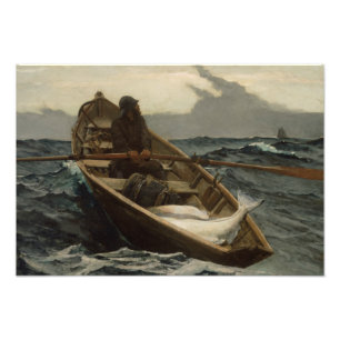 Foto Winslow Homer - O Aviso De Nevoeiro