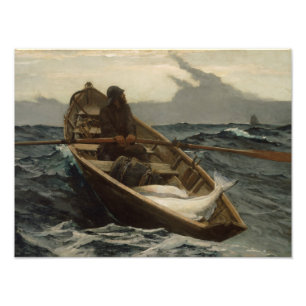 Foto Winslow Homer - O Aviso De Nevoeiro