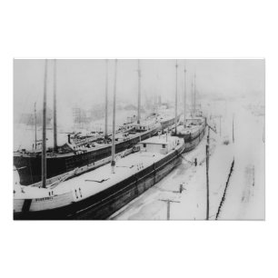 Foto Winter Moorings Belle River Marine City Michigan