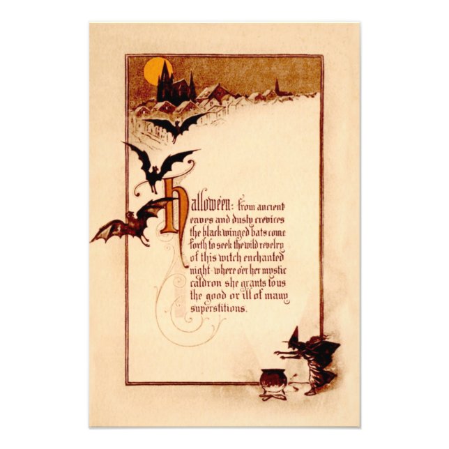 Foto Witold Cauldron Bat Full Moon (Frente)