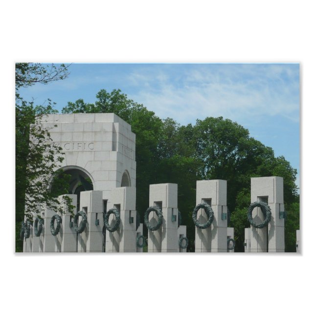 Foto WWII Memorial Wredies II em Washington DC (Frente)
