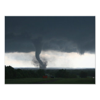 Foto Wynnewood, OK EF4 Tornado Photo Impressão
