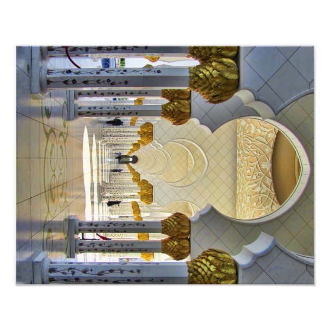 Foto Xeque Zayed Grande Corredor Mesquita (Frente)