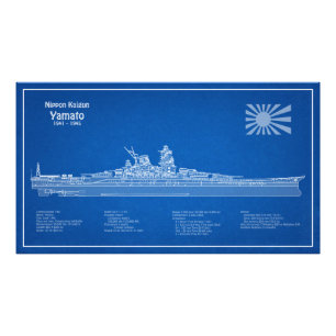 Foto Yamato - Planos de Impressão Blueprint de Entrega
