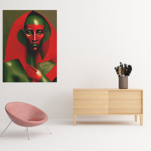 Foto Yao de Ogum Orixá da Força e Determinação (Ogun, o guerreiro valente, eternizado em arte.)