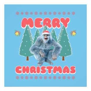 Foto Yeti Engraçado - Feliz Natal