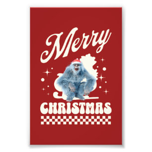 Foto Yeti Engraçado - Feliz Natal