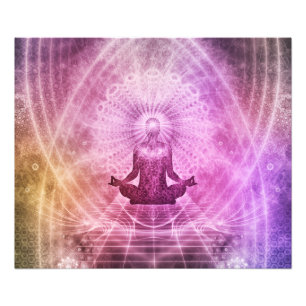 Foto Yoga Meditação Zen Colorido Espiritual