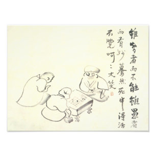 Foto Zen Classics - Gibon Sengai - Goose & Heron