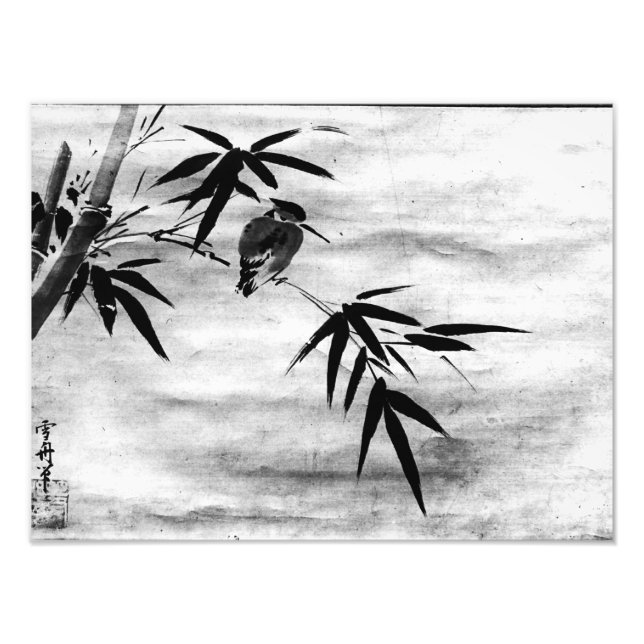 Foto Zen Classics - Sesshu - Bird e Bamboo (Frente)
