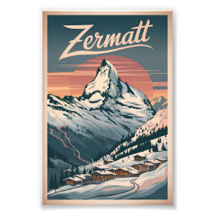 Foto Zermatt Vintage