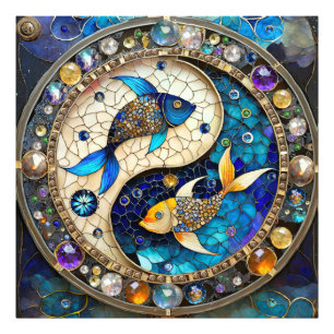 Foto Zodiac - Peixes Fish Yin e Yang