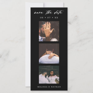 Fotobooth Strip Chic Black QR Salvar Data