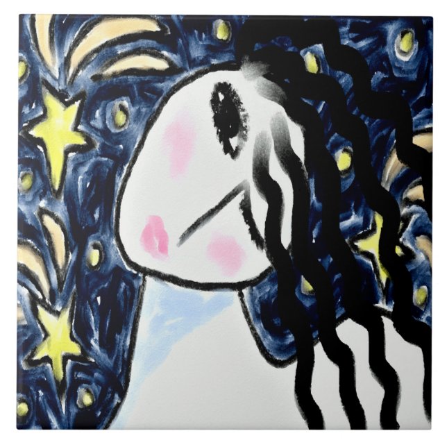 Fotografar estrelas pintura digital Abstrato (Frente)