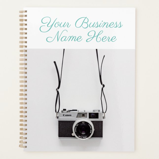 Fotografar o Planejador Diário para Fotógrafos (Frente)