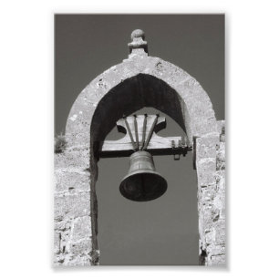 Fotografia A4 4x6 preto e branco da letra do