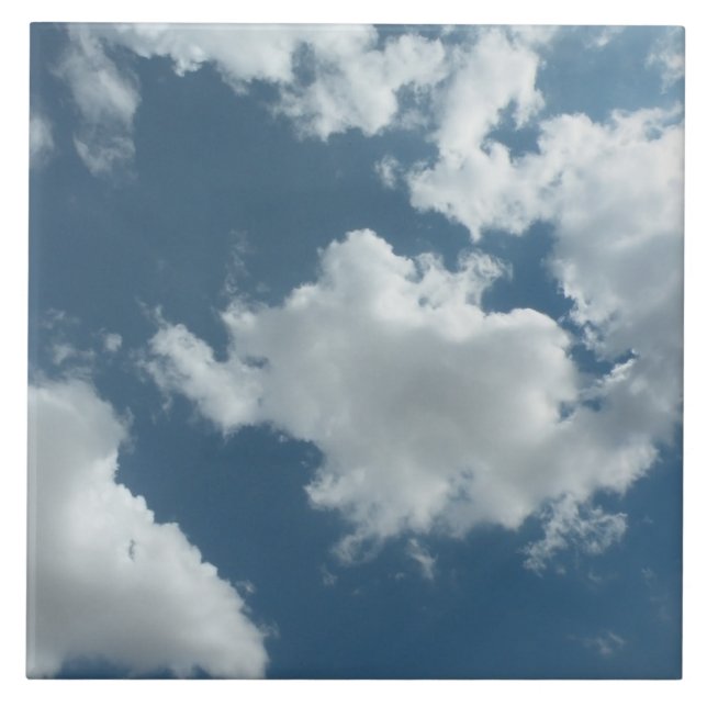 Fotografia Abstrata de Céu Nublado (Frente)