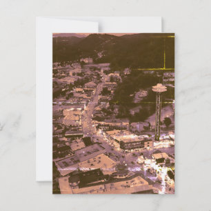 Fotografia Aérea do Cartão Postal de Downton Pigeo