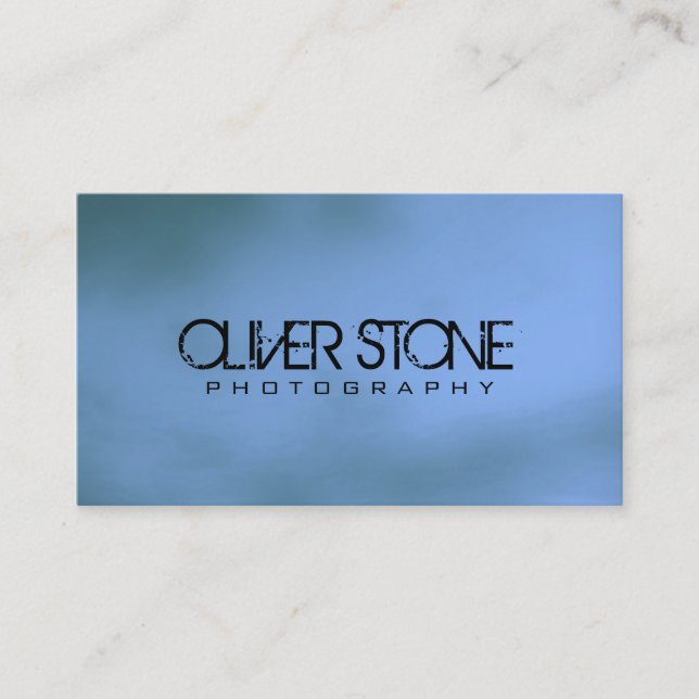 Fotografia - cartões de visitas (Frente)