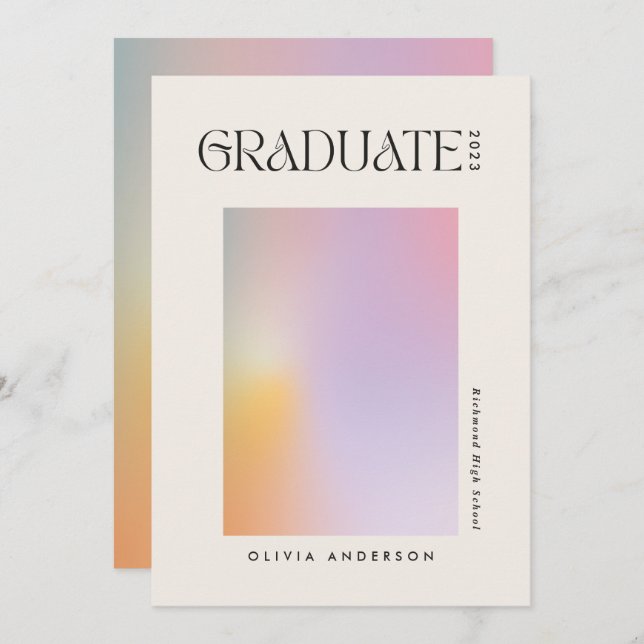 Fotografia colorida rosa com aura moderna - cinzen (Frente/Verso)