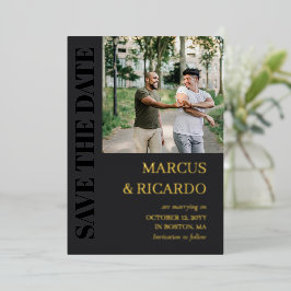 Fotografia com carvão e tipografia Dourada Salvar