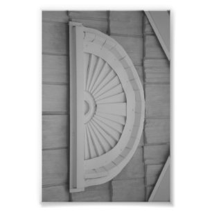 Fotografia D1 4x6 preto e branco da letra do