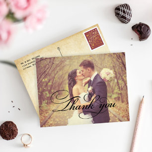 Fotografia de Casamento Agradecimento com Floral R