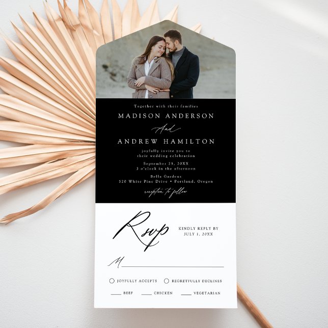 Fotografia de casamento em preto e branco com cali (Criador carregado)