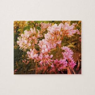 Fotografia de flor bonita, quebra-cabeça 252 pc