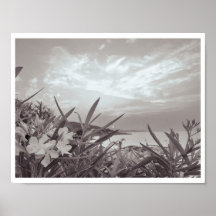 Fotografia de Viagem à Beira-Mar - Poster Preto +