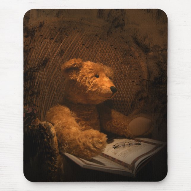 Fotografia de vista velha de Mousepad do urso de (Frente)